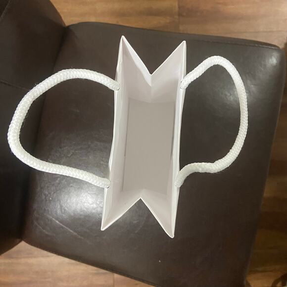 Small White Prada Milano Shopping Bag - Picture 5 of 7